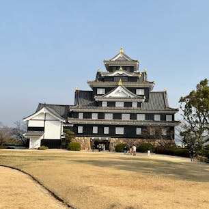 リニューアルした岡山城