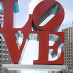 フィラデルフィアの写真スポット「LOVE」
ロバート・インディアナの彫刻