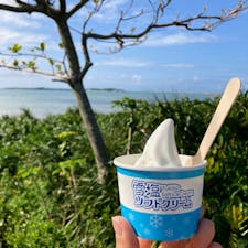 雪塩ソフトクリーム💕