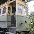 京都最古の市電 (平安神宮)
近代京都を水力発電で走り抜けた、
日本最古の電車。

 南神苑には日本最古の電車「チンチン電車」が置かれています。
この電車は明治28年（1895年）、平安遷都1100年記念事業の一つとして、平安神宮創建とともに“京都復興”への市民の願いが込められて敷設されたもので、運行が廃止された年に平安神宮へ運び込まれました。
琵琶湖疏水の水を利用して発電した電力を用い、日本で初めて市内を走行しました。
かつては、チンチンとベルを鳴らしながら、京都・伏見間6.3kmを皮切りに、京都市民の足として昭和37年（1962年）まで活躍していました。
京都にとどまらず、日本の近代技術や都市の発展にも寄与した水力発電とチンチン電車。
近代の京都に息づいていたエコな先駆けは、こんなところにも見られます。

#サント船長の写真　#平安神宮