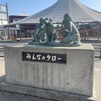 茨城石岡駅にある「みんなのタロー像」