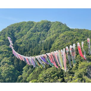 茨城県常陸太田市の「竜神峡鯉のぼりまつり」へ✨

竜神大吊橋周辺を中心に、約1,000匹の鯉のぼりの群泳が楽しめます🤩

竜神峡を舞うカラフルな鯉のぼりは圧巻❣️

鯉のぼりまつり期間中は様々なイベントも開催されているので、この機会にぜひ🎶