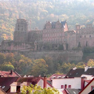 ドイツが誇る古城【ハイデルベルク城】
度重なる戦争で廃城になるも、アーティストたちが復活させていった城でもある。
見応えたっぷり！
かつ、すぐ目下に広がる旧市街も散策が楽しい。