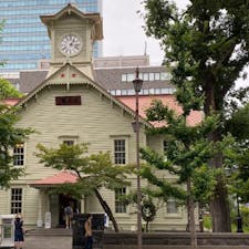 札幌時計台
④北海道を原付バイク走る
北海道の旅を投稿します、

#の北海道の旅をプチツとね、
#サント船長の写真　#北海道の旅