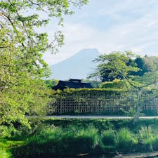 山梨　忍野八海

忍野八海と富士山
本当に神秘的で
感動しました。