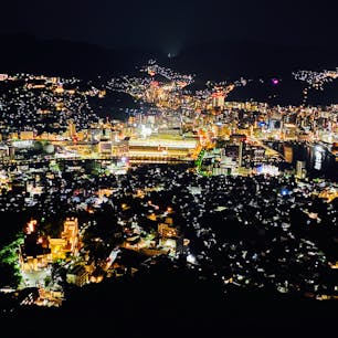 稲佐山展望台からの夜景