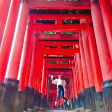 🔖京都府　伏見稲荷

はんなり京都旅〜⛩️🏯🎋👘
たーーーーーーくさん歩いて、とても充実感がありました🦊


📷2021 August