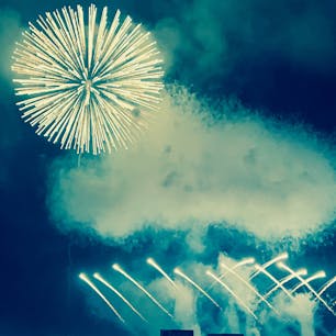 閖上花火✨
久しぶりだったけど、めっちゃキレイだった✨