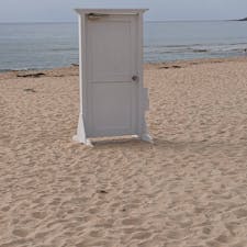 島根県　琴ヶ浜　鳴り砂