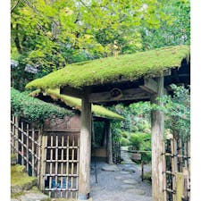 京都　寂光院

坂の途中のお庭の入口が
趣き深い