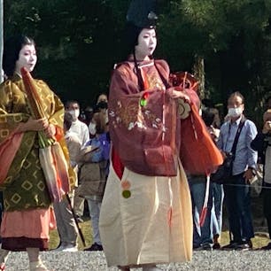 時代祭りは京都三大祭りの一つ

10月22日は
サント船長の晴れ舞台

#サント船長の写真　#時代祭り