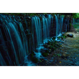 長野県の白糸の滝