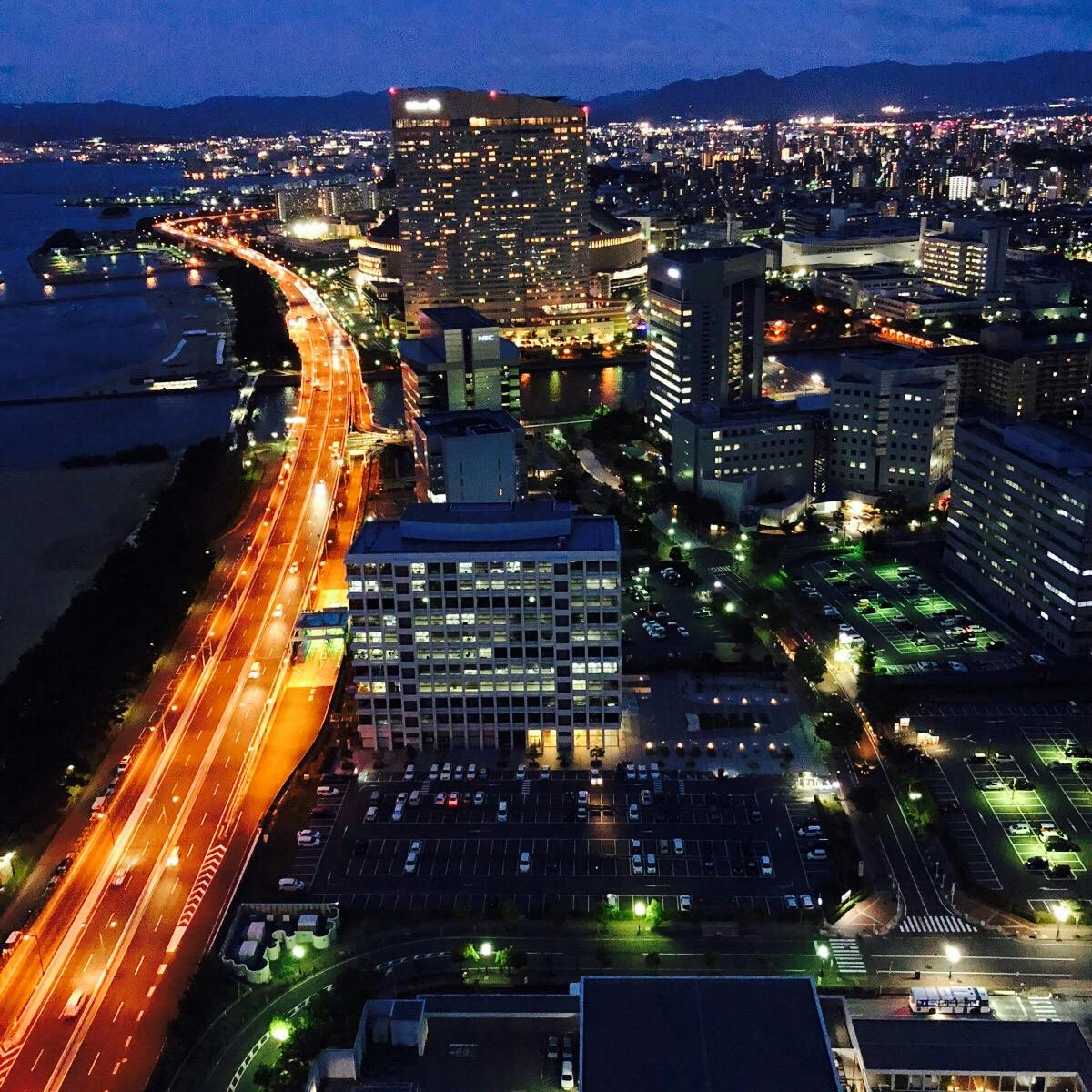 福岡タワーの投稿写真 感想 みどころ 福岡タワーからの夜景 トリップノート