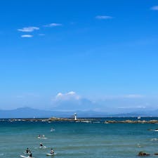 〰️Kanagawa🇯🇵〰️
隠れてるけど遠くには富士山が...
#葉山