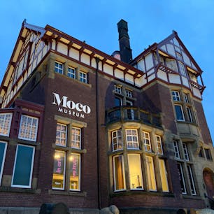 🇳🇱  オランダ・アムステルダム

「ミュージアム広場」

ミュージアム広場はたくさんの博物館施設が集まっているエリアです。

アムステルダム国立美術館（6枚目以降）、ゴッホ美術館（4、5枚目）、アムステルダム市立美術館（3枚目のバスタブのような形をしている建物）、MOCO美術館（1枚目）そして道路を挟んださきには音楽会場のコンセルトヘボウ（2、5枚目）などがあります。

芝生が貼られた広場は、フェスティバルやデモなど、多くの人々の集まるイベントに利用されるそうですが、早朝はジョギングや散歩をする人を多く見かけました。

後の写真は国立美術館横の庭園と美術館を突っ切るように作られた素敵な自転車道です💓


#puku2'23
#puku2"10
#puku2ベネルクスへの旅🇳🇱
#puku2美術館
#アムステルダムミュージアム広場