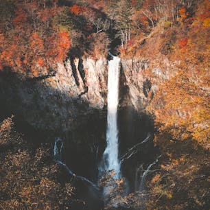 華厳の滝。栃木。