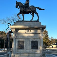 伊達政宗騎馬像