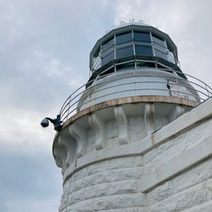 京都　経ヶ岬灯台

駐車場から灯台までの道のり
はアップダウン

灯台は好きだな