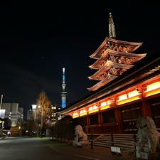 夜の浅草寺🏮