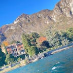 イタリアのコモ湖、クルーズの船からの景色、どこを観ても綺麗。また必ず行きたい。