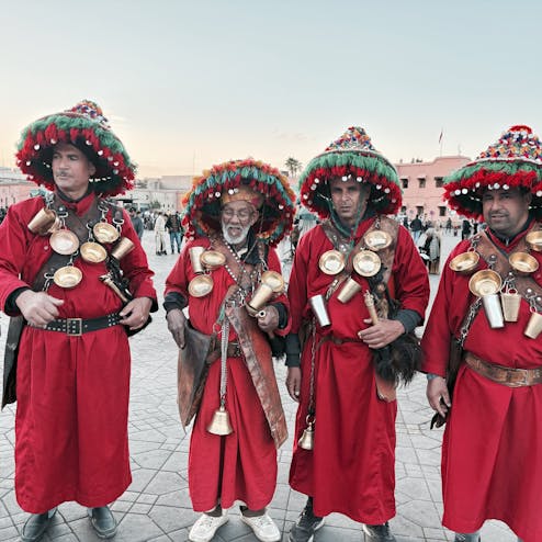 マラケシュ・メディナ(旧市街)のスーク