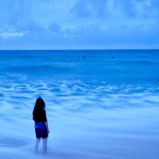 [2018/08]
Hawai-O’ahu島、Sunset Beach.
サーファーが沢山いました。
シャッター速度を遅くして撮影。