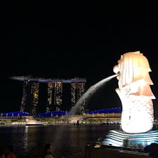 ザ・シンガポールな組み合わせの「マーライオンとマリーナベイサンズ」。誰が撮っても絵になりますね。
#シンガポール
#マーライオン
#マリーナベイサンズ