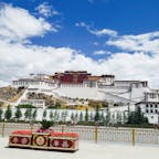 ポタラ宮
チベット　　ラサ
コロナ鍋直前にいけました。
念願のチベット
個人旅は出来ずツアー参加で。
素朴なチベットが大好き‥
けど、その時ですら強力な軍の支配が垣間見れ😰
今はどうなってるやら。
ポタラ宮は登るのが大変。
高山病との戦い。
ポタラ宮を登りはじめツアー仲間が次々とリタイア‥😭