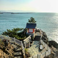 高知 海津見神社
桂浜の小高い岩場にある神社
眺めは最高でした