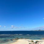 12月でひとり旅。21度ありました！！半袖でよかったなぁ。白い砂と透き通ったエメラルドブルーは思い描いていた沖縄のイメージ通りでとっても癒されました。