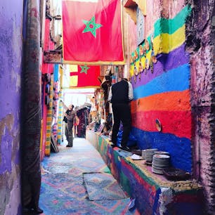 モロッコ、フェス迷宮都市で迷子観光🎶