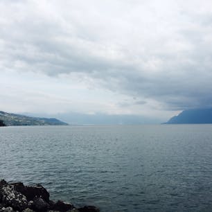 スイスのレマン湖