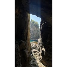 トンネルの中に現れた