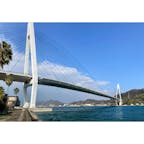 広島　しまなみ海道
生口橋

しまなみ海道にかかる橋は
素敵ですね