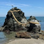 二見ヶ浦の夫婦岩
三重県伊勢市

#サント船長の写真　#二見ヶ浦
#伊勢市　#夫婦岩