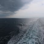 @佐渡島行きのフェリー