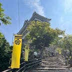 岐阜城
散歩がてら…とは言い難い道を選択してしまった…
織田信長の居住地も見学できました！