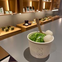 GOKASO 
目の前でお抹茶たててくれる、お店の雰囲気もすごく好きだし味もおいしい！
#202401 #s京都