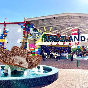 名古屋のレゴランド・ジャパン。レゴによる建造物がとにかく圧巻です。