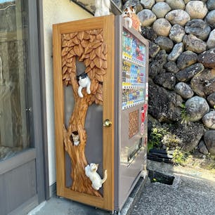 #富山県
#井波
#彫刻
#猫
#自動販売機