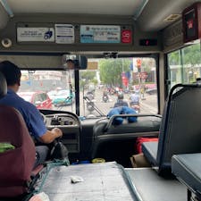 ハイバーチュン通りからタンディン市場まで市バスに乗ってみた。激安🎫