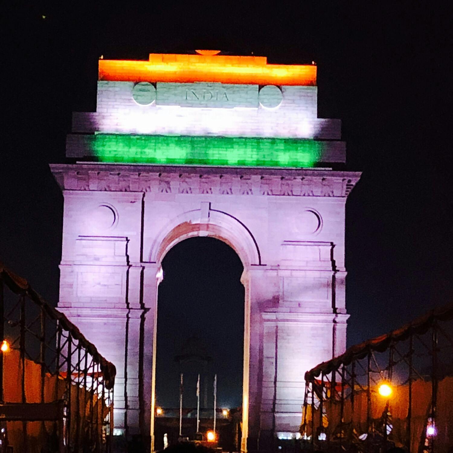 インド門 デリー India Gate Delhi の投稿写真 感想 みどころ インド デリー Independence Day仕様のイ トリップノート