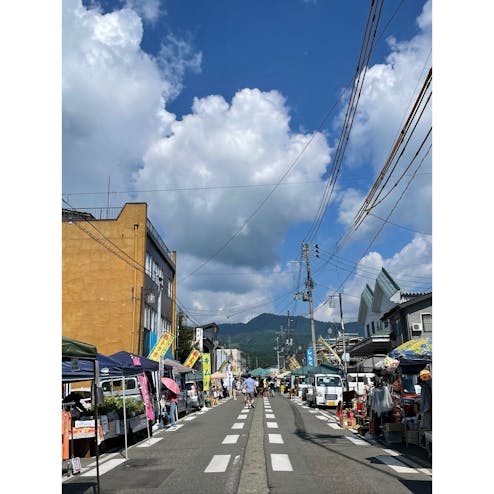 つむぎ通り軽トラ市