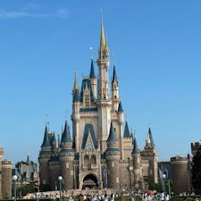子どもの頃、初めて出会った時から、ずーっと変わらず大好きなのです。
シンデレラ城　東京ディズニーランド