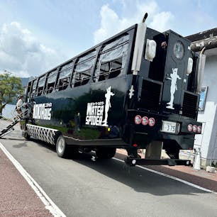箱根園のNINJA BUSに乗ってきました！
SNSで見て気になっていた場所でした。
入水する時は結構迫力があったと同時に箱根の絶景が楽しめました！！