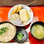 黒百合
石川県金沢市木ノ新保町1-1 金沢百番街　あんと

#石川　#おでん　#定食