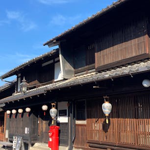 岐阜　川原町

格子戸の街並みを楽しみました