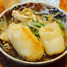 2024.10.18

〒017-0847
秋田県大館市幸町１２−９
きりたんぽ専門店 元祖 むらさき

『きりたんぽ鍋』
2,780円