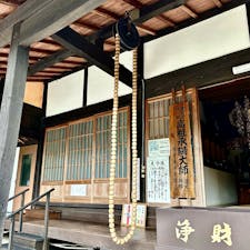 山口市
瑠璃光寺境内
長寿薬師如来堂
大きな数珠玉を回しながら8個カチッカチッと落とし、煩悩をはらいお参りします。私もさせていただきましたが、図らずも2個続けざまに落ちることがあり、7個から8個になる時は特に注意が必要と思った次第ですm(_ _)m