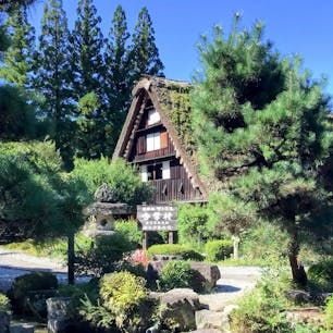 岐阜
下呂温泉　合掌村

茅葺きの建物の中は
当時の生活が再現されていて
貴重な体験でした